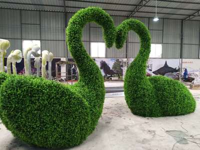 真植物立體景觀雕塑造型 創(chuàng)意與藝術的融合